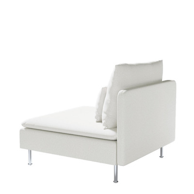 Pokrowiec na moduł Söderhamn 1-osobowy 93 x 99 x 83 cm w kolekcji Amsterdam, tkanina: 704-53