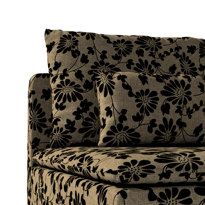 Pokrowiec na moduł Söderhamn 1-osobowy 93 x 99 x 83 cm w kolekcji Living Plus, tkanina: 162-11