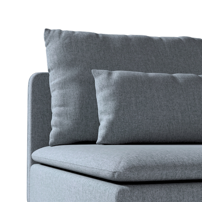 Pokrowiec na moduł Söderhamn 1-osobowy 93 x 99 x 83 cm w kolekcji City, tkanina: 704-86