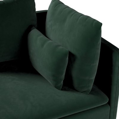 Ikea Söderhamn kampinei sofai užvalkalas Ikea Söderhamn kampinei sofai užvalkalas kolekcijoje Velvetas/Aksomas, audinys: 704-25