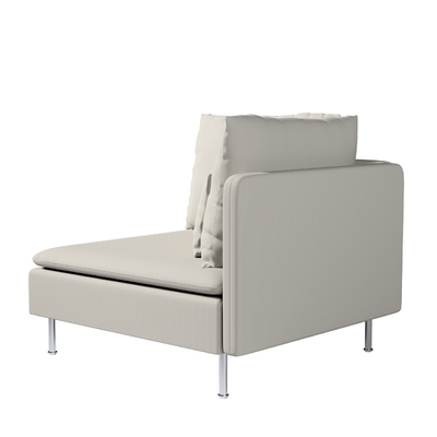 Bezug für Söderhamn Eckelement Bezug für Eckelement von der Kollektion Living Plus, Stoff: 162-00