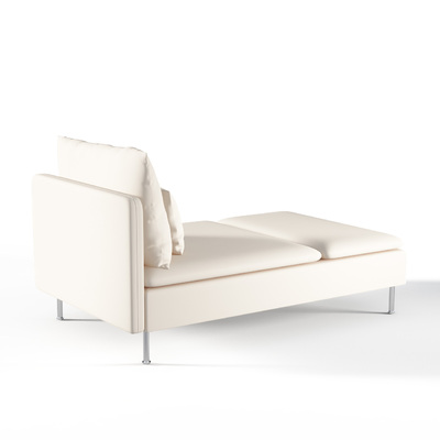 Söderhamn chaise longue Söderhamn chaise longue cover in collection Etna, fabric: 705-01