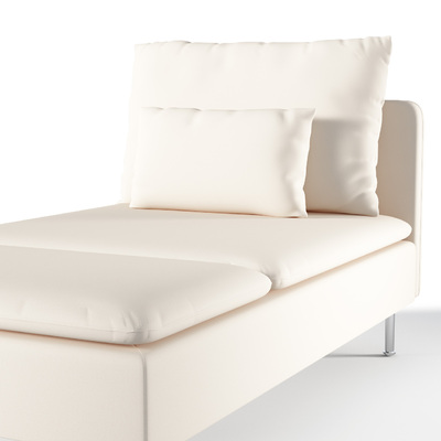 Söderhamn chaise longue Söderhamn chaise longue cover in collection Etna, fabric: 705-01