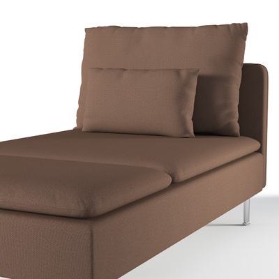 Pokrowiec na szezlong Söderhamn 93 x 151 x 83 cm w kolekcji Etna, tkanina: 705-08