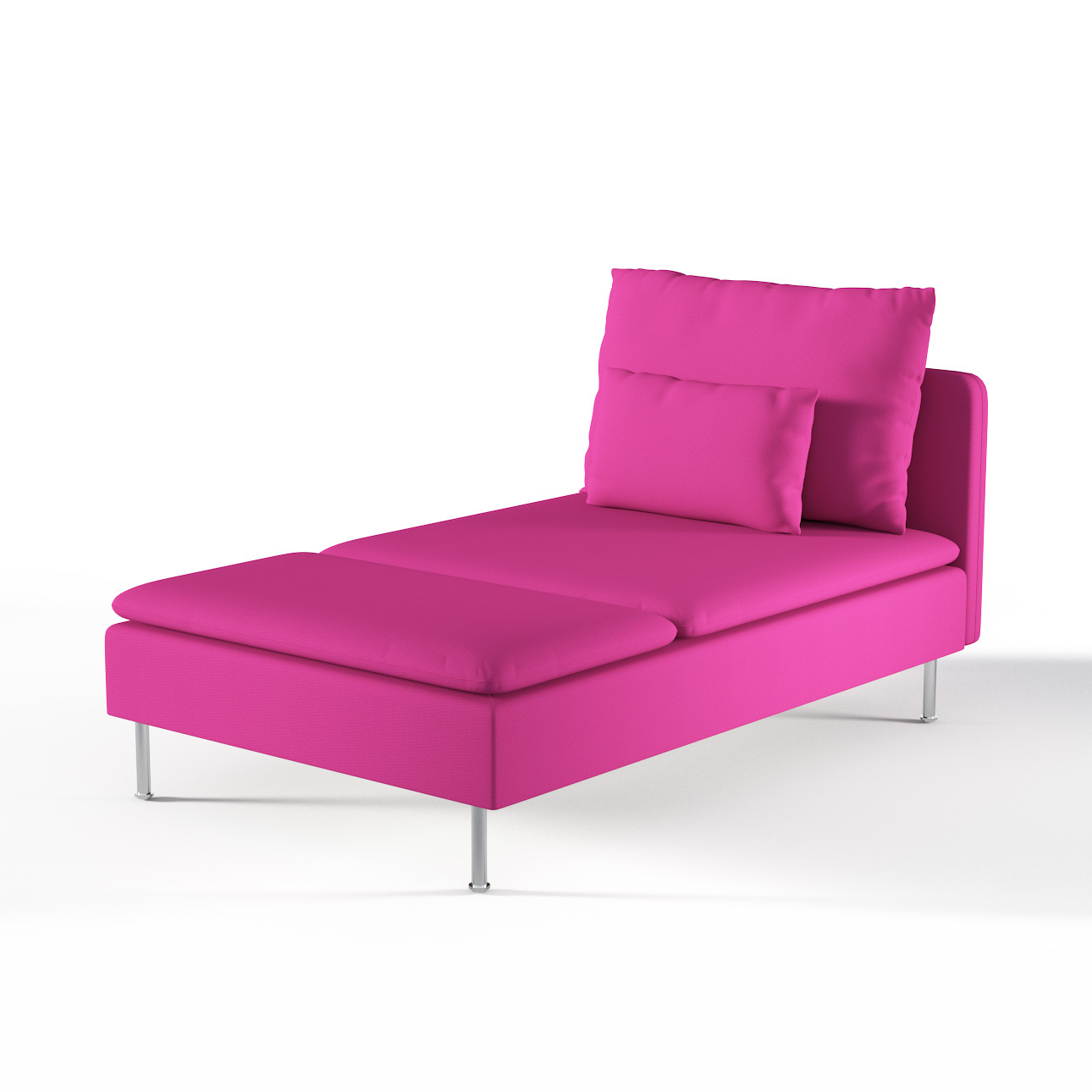 Pink chaise lounge ikea sale