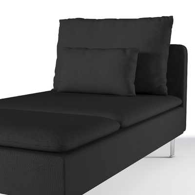 Söderhamn chaise longue Söderhamn chaise longue cover in collection Etna, fabric: 705-00