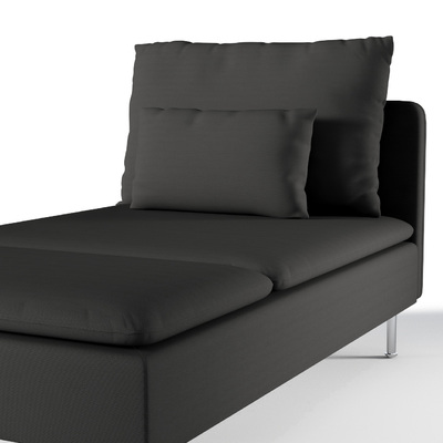 Söderhamn betræk chaiselong 93 X 151 X 83 CM fra kollektionen Cotton Panama, Stof: 702-08