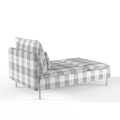 Pokrowiec na szezlong Söderhamn 93 x 151 x 83 cm w kolekcji Edinburgh, tkanina: 115-79