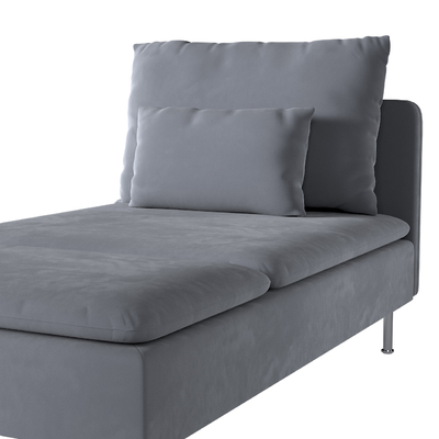 Söderhamn betræk chaiselong 93 X 151 X 83 CM fra kollektionen Velvet, Stof: 704-12
