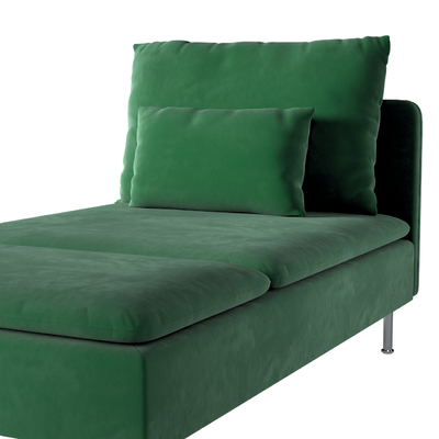Söderhamn betræk chaiselong 93 X 151 X 83 CM fra kollektionen Velvet, Stof: 704-13