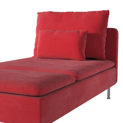 Söderhamn betræk chaiselong 93 X 151 X 83 CM fra kollektionen Velvet, Stof: 704-15