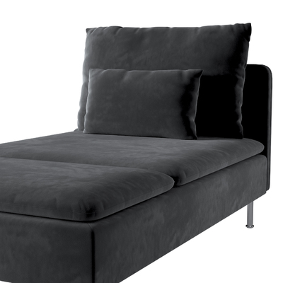 Söderhamn fekvőfotel huzat 93 x 151 x 83 cm a kollekcióból Velvet  Lakástextil, Dekoranyag: 704-17