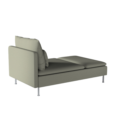 Söderhamn betræk chaiselong 93 X 151 X 83 CM fra kollektionen Living 2, Stof: 161-42