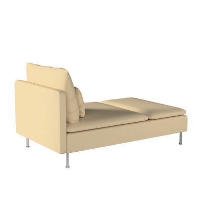 Söderhamn betræk chaiselong 93 X 151 X 83 CM fra kollektionen Living 2, Stof: 162-12