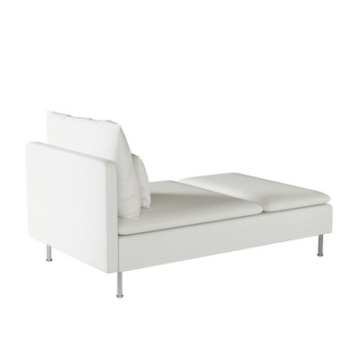 Pokrowiec na szezlong Söderhamn 93 x 151 x 83 cm w kolekcji Amsterdam, tkanina: 704-53