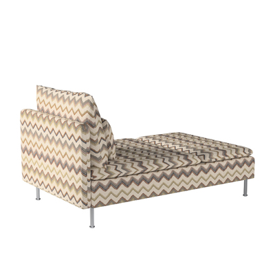 Söderhamn betræk chaiselong 93 X 151 X 83 CM fra kollektionen Cosy Home, Stof: 145-39