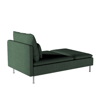 Pokrowiec na szezlong Söderhamn 93 x 151 x 83 cm w kolekcji City, tkanina: 704-81