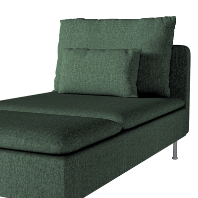 Pokrowiec na szezlong Söderhamn 93 x 151 x 83 cm w kolekcji City, tkanina: 704-81
