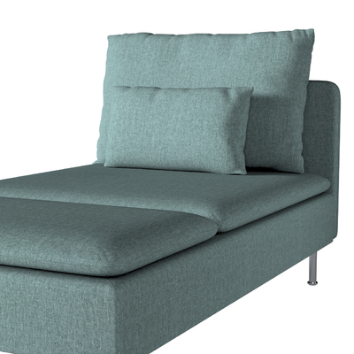 Pokrowiec na szezlong Söderhamn 93 x 151 x 83 cm w kolekcji City, tkanina: 704-85
