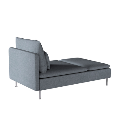 Pokrowiec na szezlong Söderhamn 93 x 151 x 83 cm w kolekcji City, tkanina: 704-86