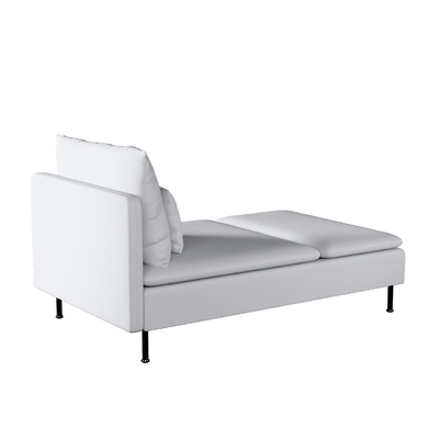 Söderhamn betræk chaiselong 93 X 151 X 83 CM fra kollektionen Teddy, Stof: 702-80