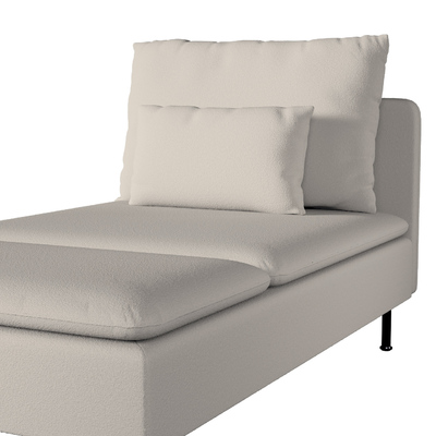 Söderhamn betræk chaiselong 93 X 151 X 83 CM fra kollektionen Teddy, Stof: 702-81