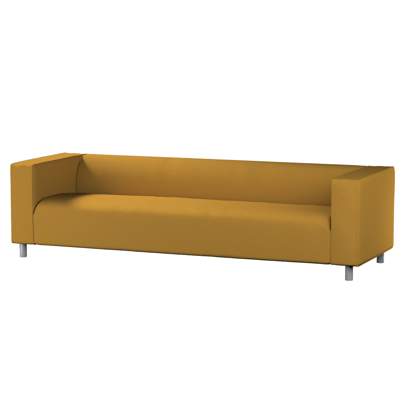 Bezug für Klippan 4-Sitzer Sofa, senfgelb, Bezug für Klippan 4-Sitzer, City günstig online kaufen