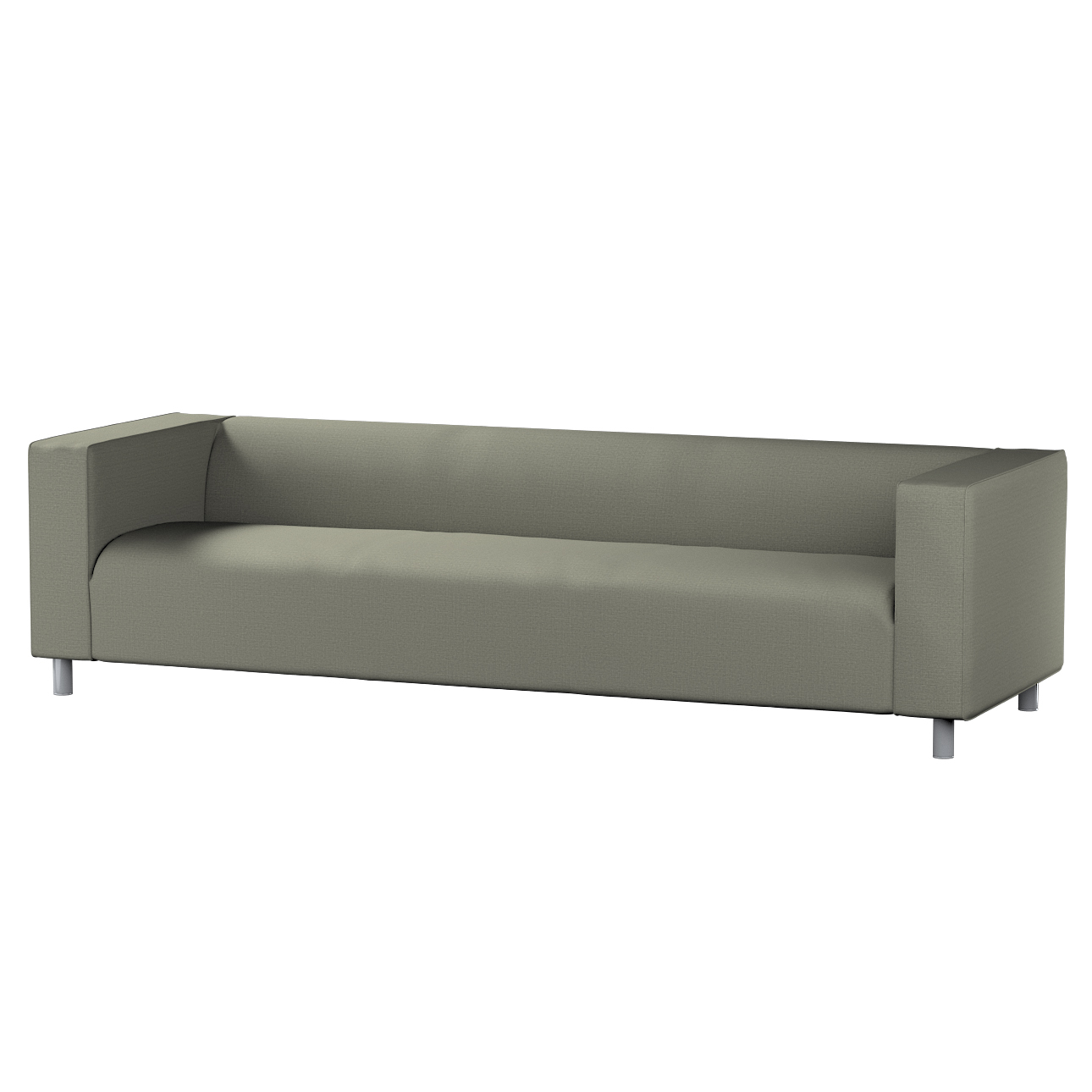 Bezug für Klippan 4-Sitzer Sofa, grau-beige, Bezug für Klippan 4-Sitzer, Li günstig online kaufen