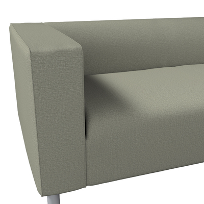 Pokrowiec na sofę Klippan 4-osobową 246 x 86 x 66 cm w kolekcji Living Plus, tkanina: 161-42