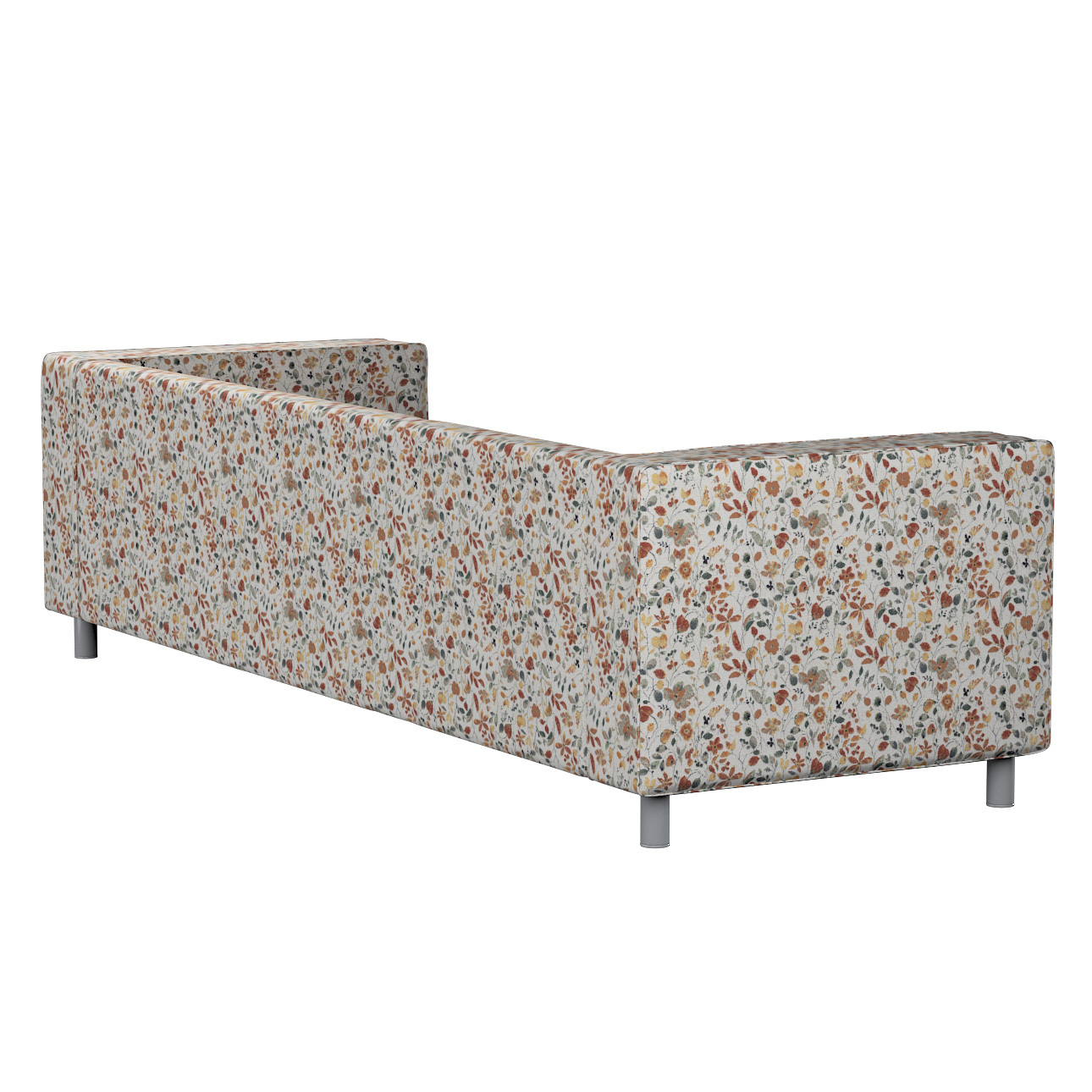 Bezug für Klippan 4-Sitzer Sofa, orange-grün, Bezug für Klippan 4-Sitzer, C günstig online kaufen