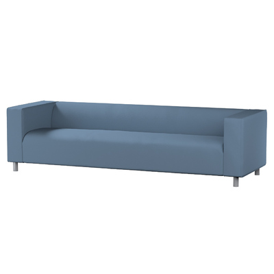 Klippan 4-seater sofa cover, blue, 702-86, 246 x 86 x 58 cm