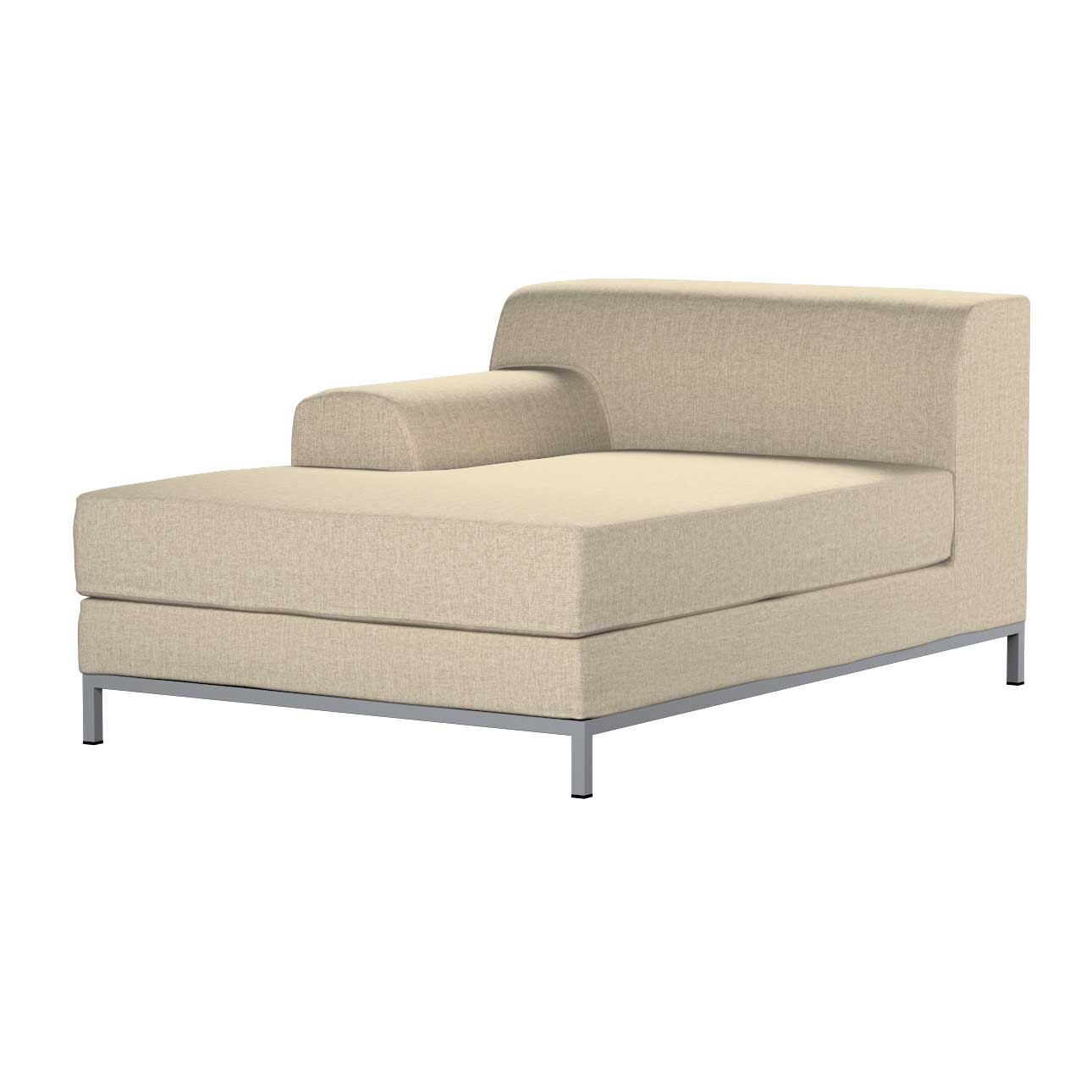Bezug für Kramfors Sofa Recamiere links, beige- grau, Bezug für Recamiere l günstig online kaufen