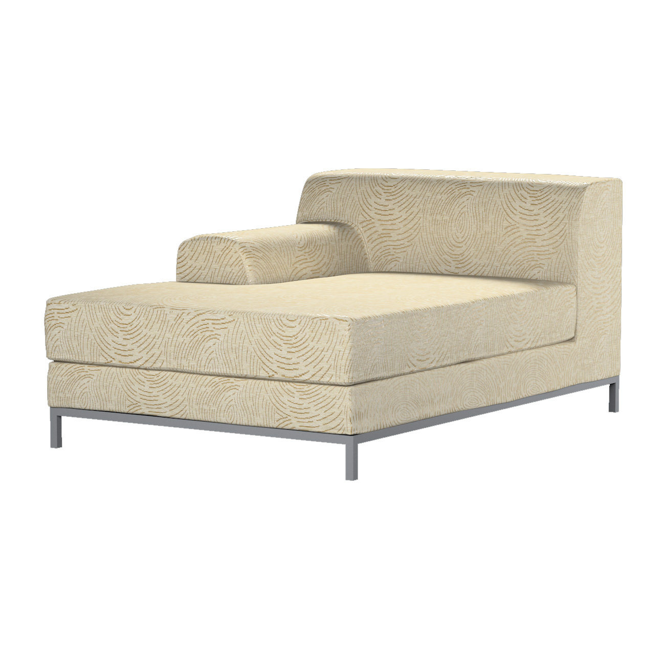 Dekoria IKEA zitbankhoes/ overtrek voor Kramfors chaise longue links