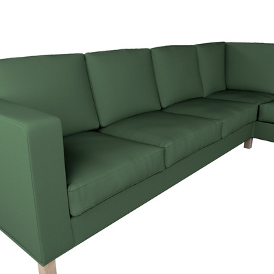 Karlanda betræk hjørnesofa, venstre (før 2008 Karlstad) 217 X 275 X 66 CM fra kollektionen Cotton Panama, Stof: 702-51
