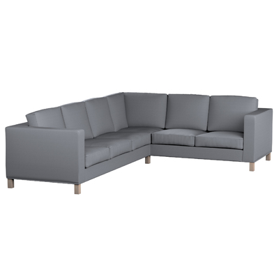 Bezug für Karlanda Sofa Ecke links 36cm x 30cm x 50cm von der Kollektion Cotton Panama, Stoff: 702-46