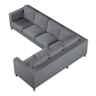 Bezug für Karlanda Sofa Ecke links 36cm x 30cm x 50cm von der Kollektion Cotton Panama, Stoff: 702-46