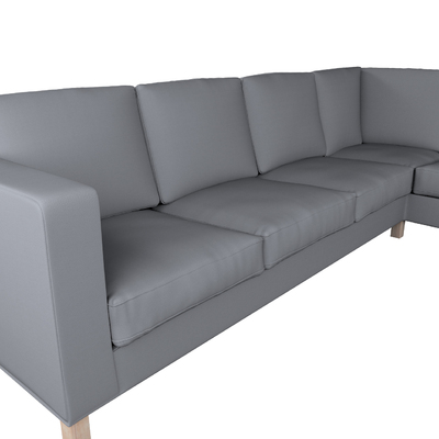 Bezug für Karlanda Sofa Ecke links 36cm x 30cm x 50cm von der Kollektion Cotton Panama, Stoff: 702-46