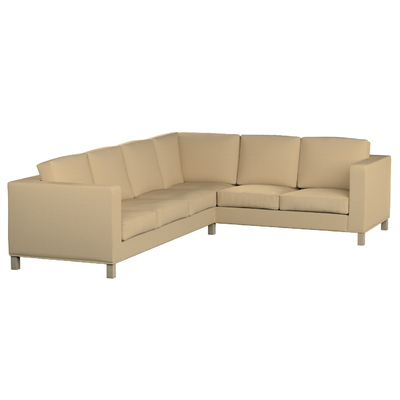 Bezug für Karlanda Sofa Ecke links 36cm x 30cm x 50cm von der Kollektion Cotton Panama, Stoff: 702-47