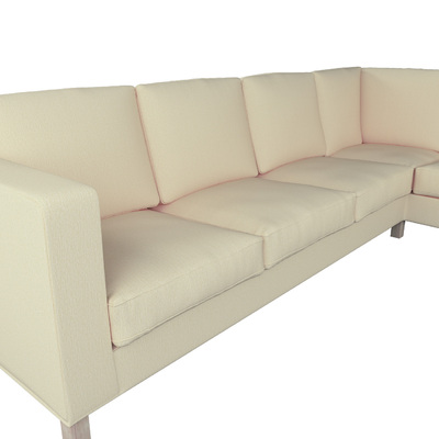 Karlanda betræk hjørnesofa, venstre (før 2008 Karlstad) 217 X 275 X 66 CM fra kollektionen Living 2, Stof: 161-39