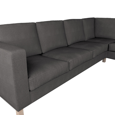 Karlanda betræk hjørnesofa, venstre (før 2008 Karlstad) 217 X 275 X 66 CM fra kollektionen Etna, Stof: 705-35