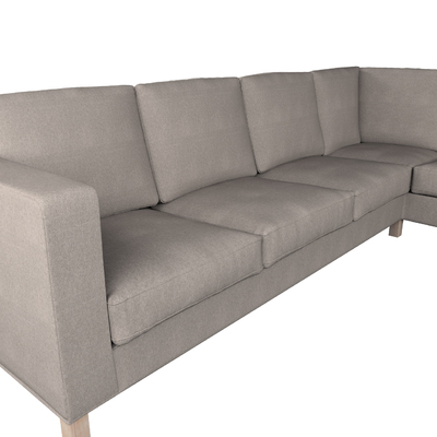 Karlanda betræk hjørnesofa, venstre (før 2008 Karlstad) 217 X 275 X 66 CM fra kollektionen Etna, Stof: 705-09