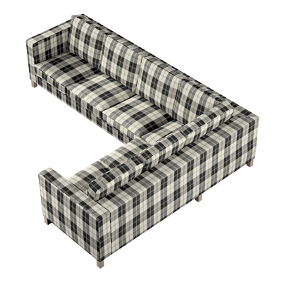 Bezug für Karlanda Sofa Ecke links 36cm x 30cm x 50cm von der Kollektion Edinburgh, Stoff: 115-74