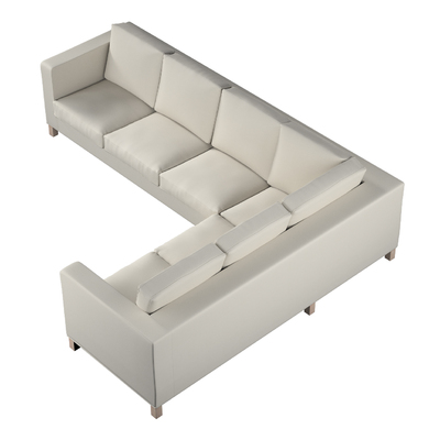 Karlanda betræk hjørnesofa, venstre (før 2008 Karlstad) 217 X 275 X 66 CM fra kollektionen Cotton Panama, Stof: 702-45