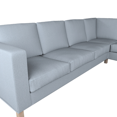 Karlanda betræk hjørnesofa, venstre (før 2008 Karlstad) 217 X 275 X 66 CM fra kollektionen Amsterdam, Stof: 704-46