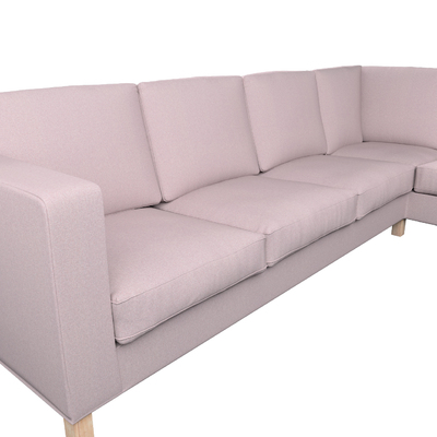 Bezug für Karlanda Sofa Ecke links 36cm x 30cm x 50cm von der Kollektion Amsterdam, Stoff: 704-51