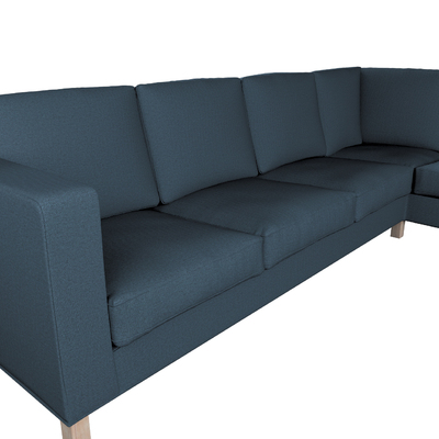 Karlanda betræk hjørnesofa, venstre (før 2008 Karlstad) 217 X 275 X 66 CM fra kollektionen Etna, Stof: 705-30