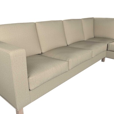 Karlanda betræk hjørnesofa, venstre (før 2008 Karlstad) 217 X 275 X 66 CM fra kollektionen City, Stof: 704-80