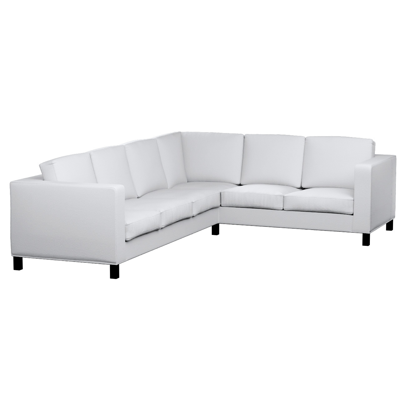 Bezug für Karlanda Sofa Ecke links, weiß, 36cm x 30cm x 50cm, Bouclé (702-8 günstig online kaufen