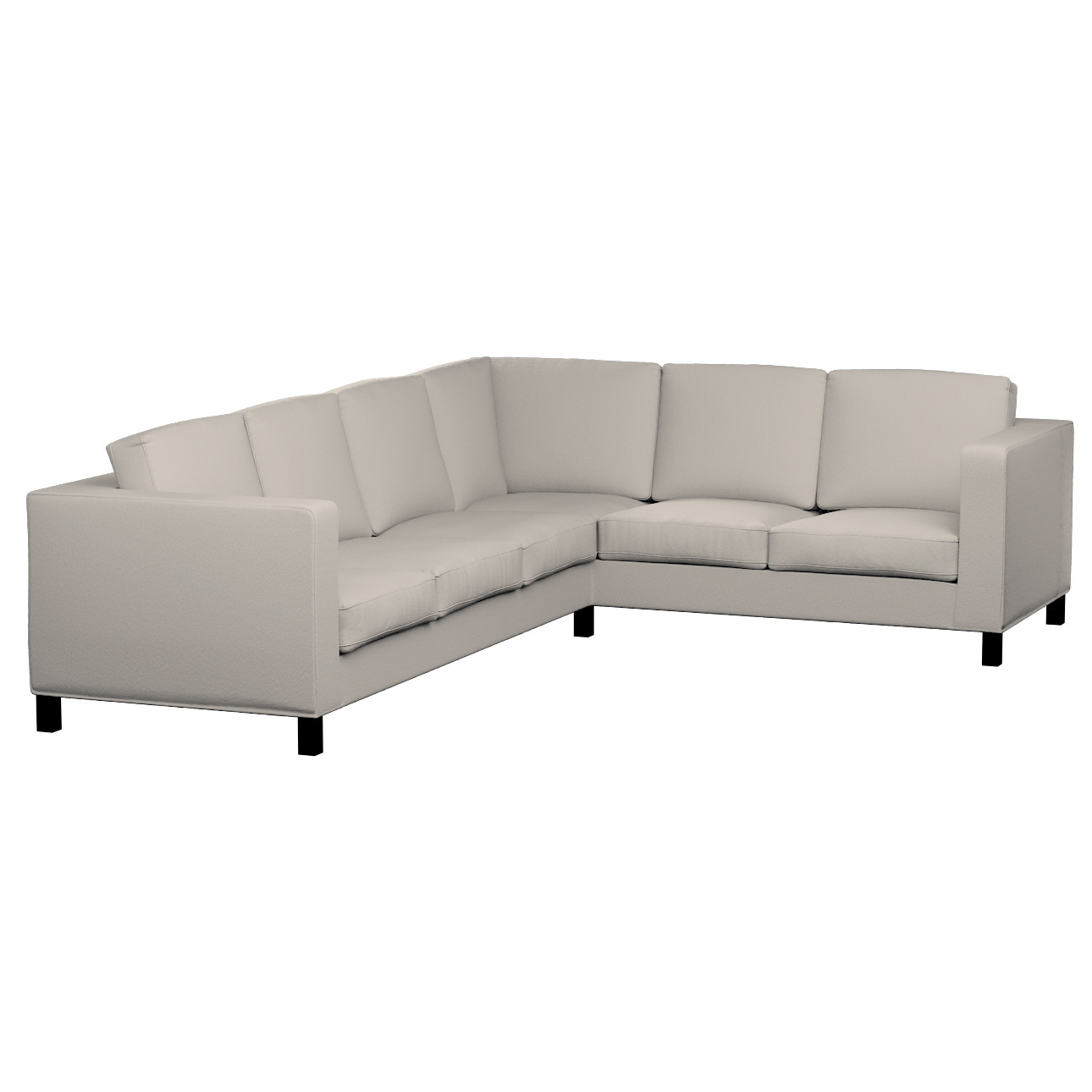 Bezug für Karlanda Sofa Ecke links, hellbeige, 36cm x 30cm x 50cm, Bouclé ( günstig online kaufen