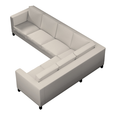 Karlanda betræk hjørnesofa, venstre (før 2008 Karlstad) 217 X 275 X 66 CM fra kollektionen Teddy, Stof: 702-81